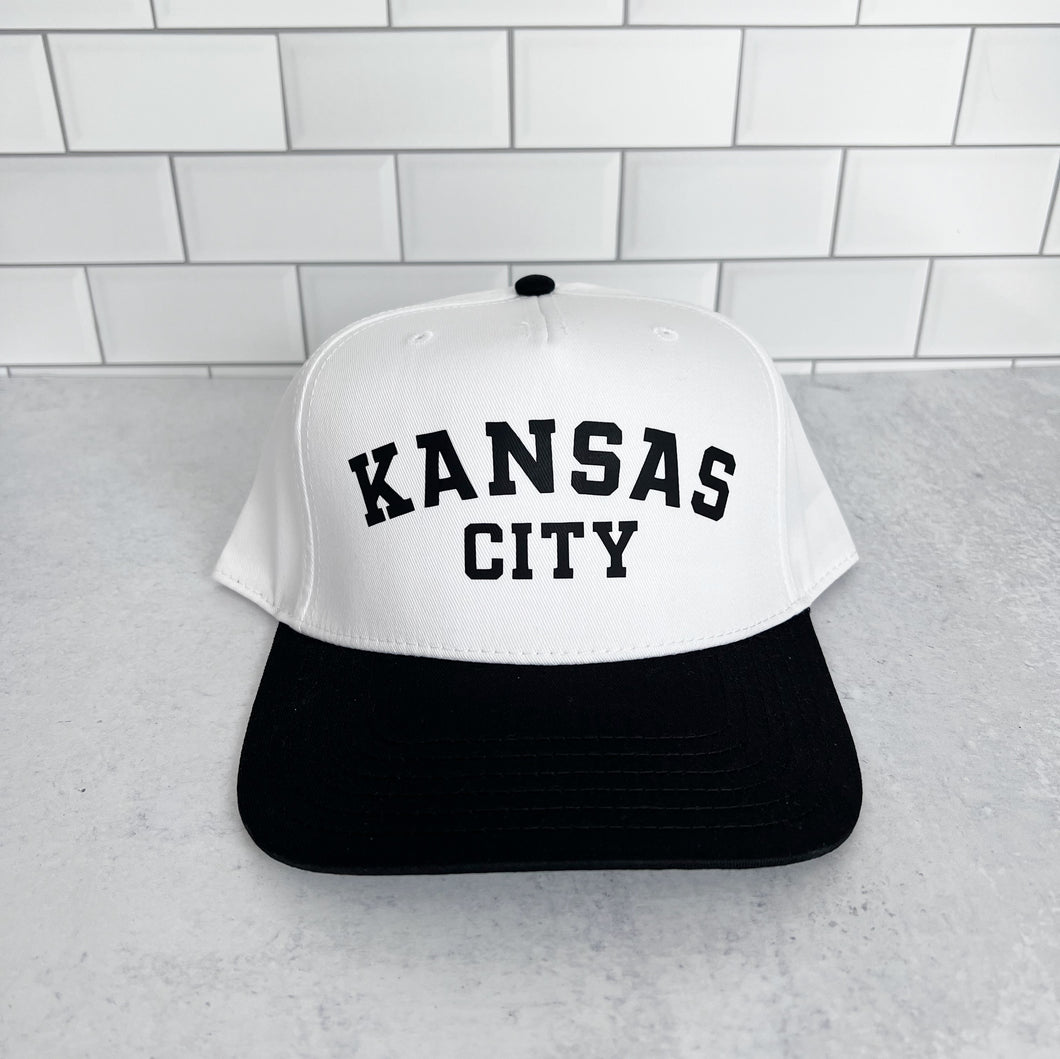 Black & White Kansas City Hat