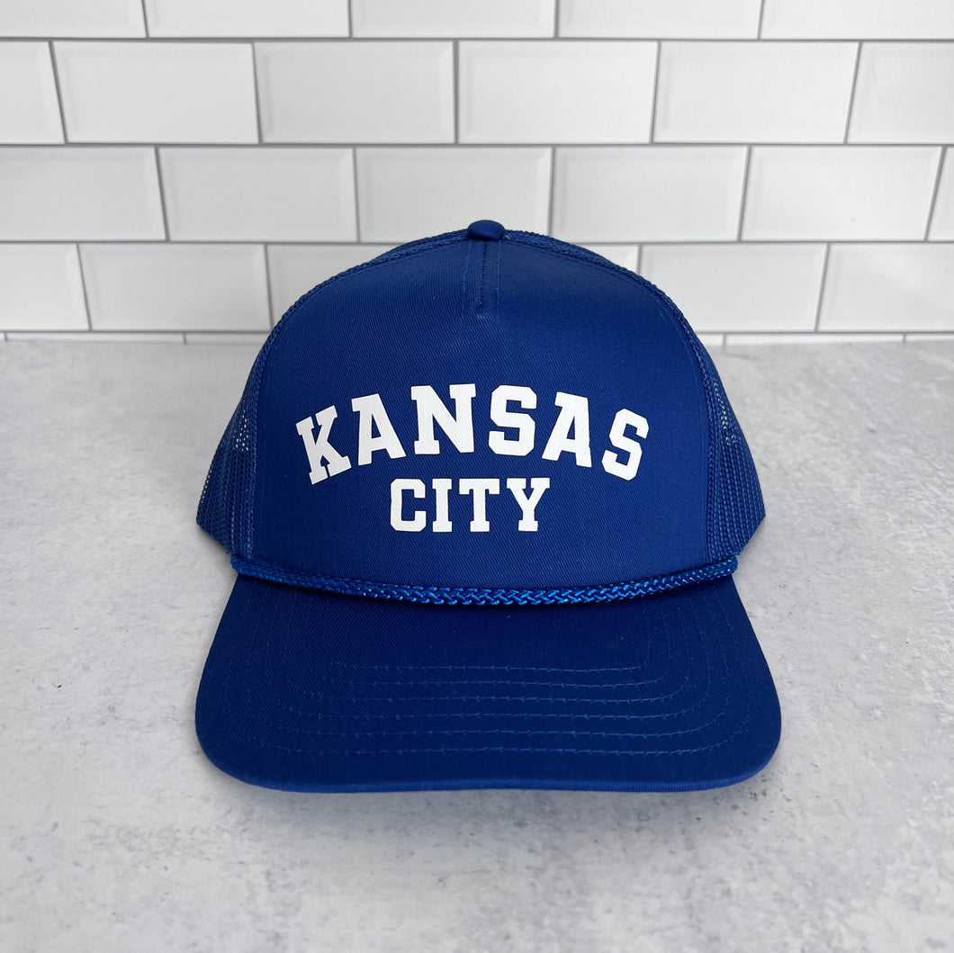 Blue Kansas City Hat