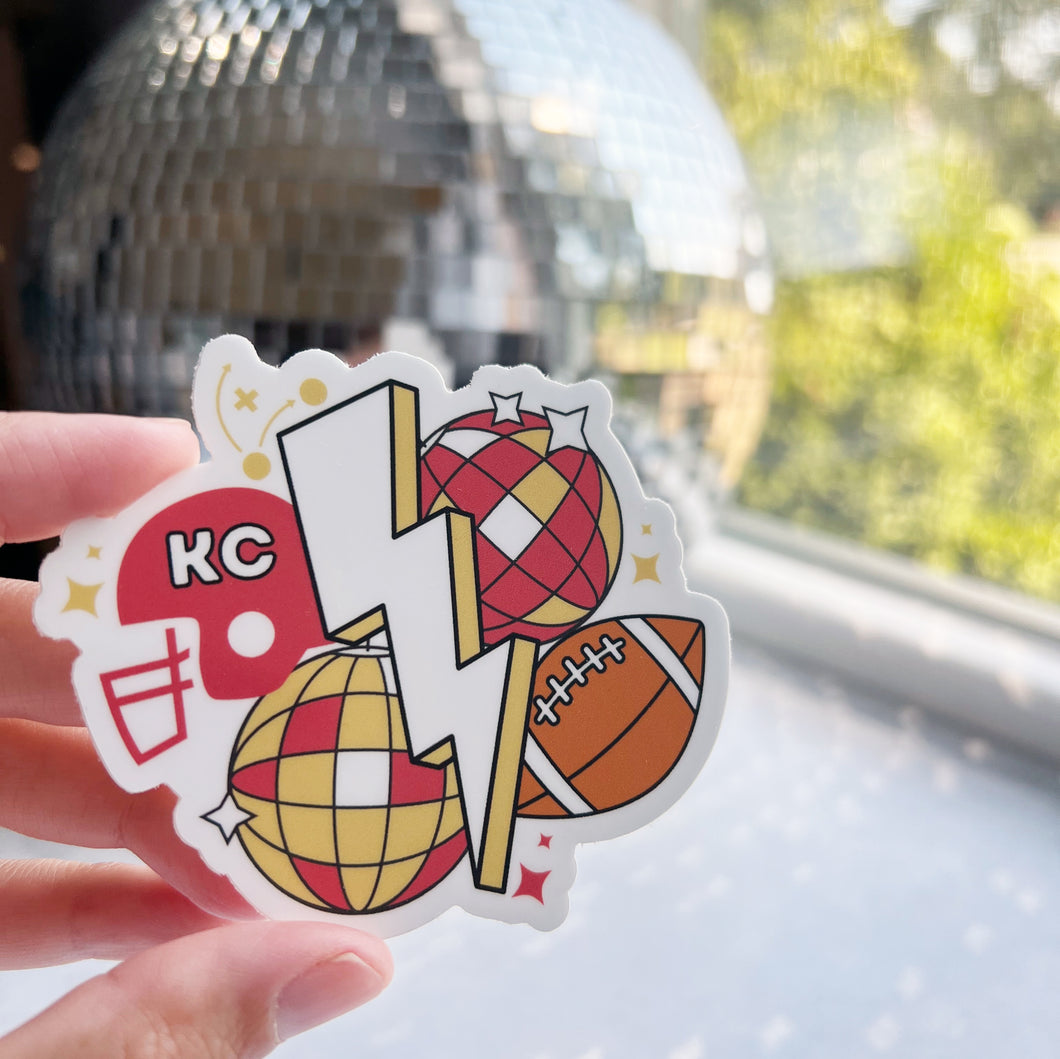 KC Lightning Sticker