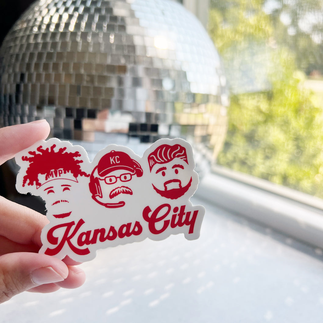 KC Trio Sticker